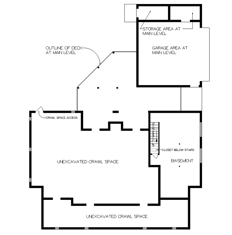 Foundation - Partial Basement